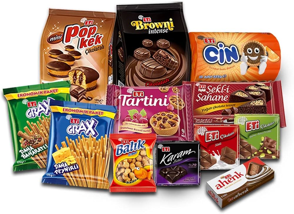 Eti is also one of the food brands in Türkiye with the widest variety of products.